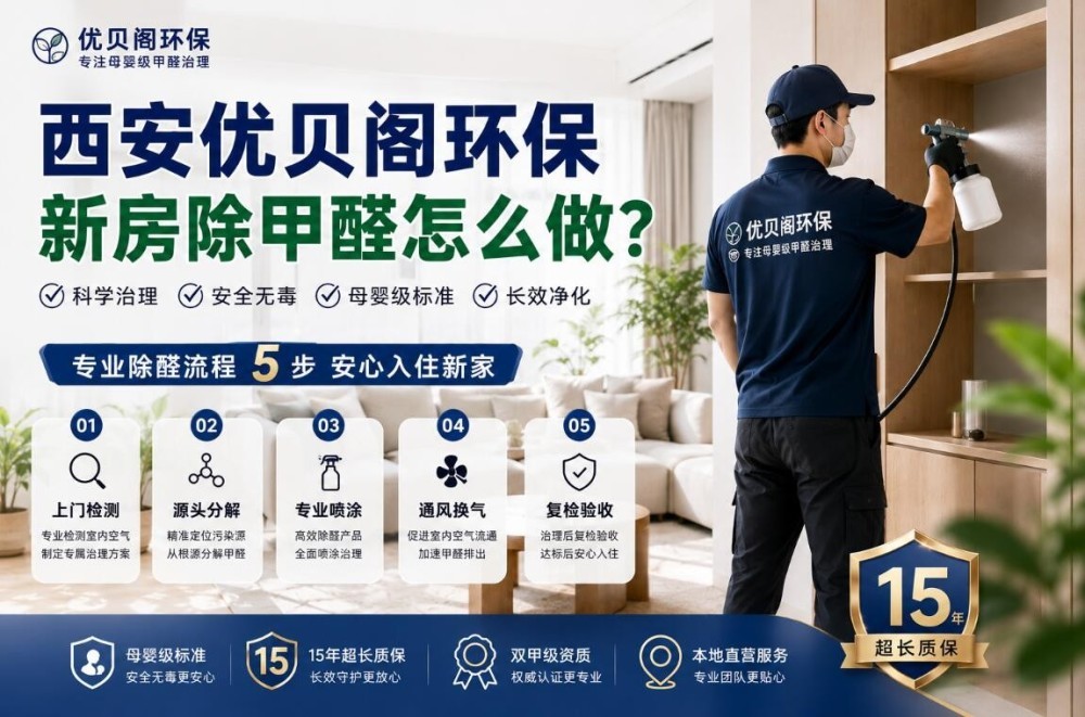 西安优贝阁环保新房除甲醛怎么做？